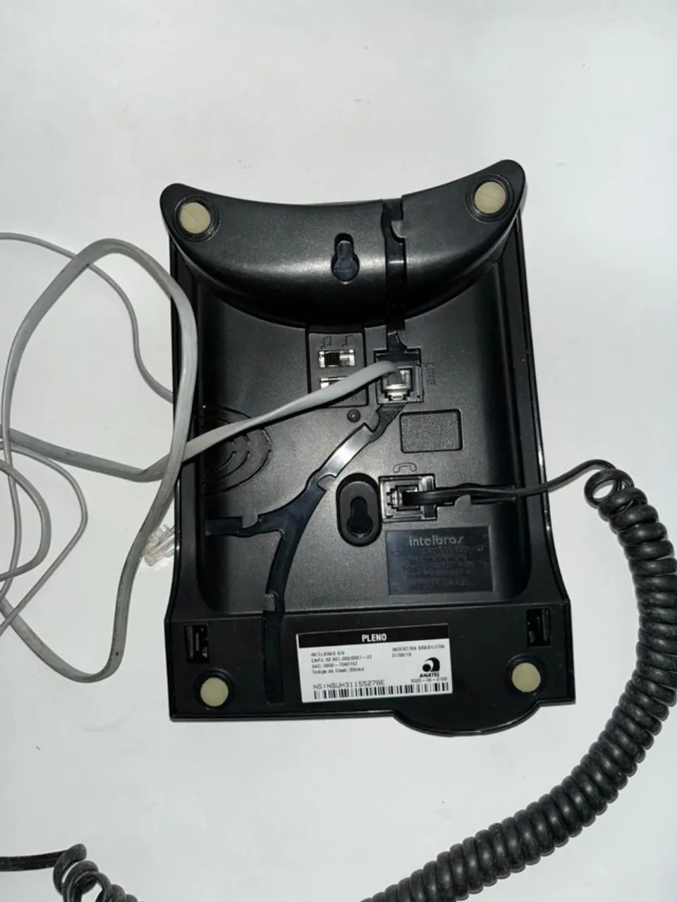 Telefone Intelbras Pleno | Telefone Fixo Com Fio | Mesa | Teclado Numérico | Não sei se fu - Foto 3