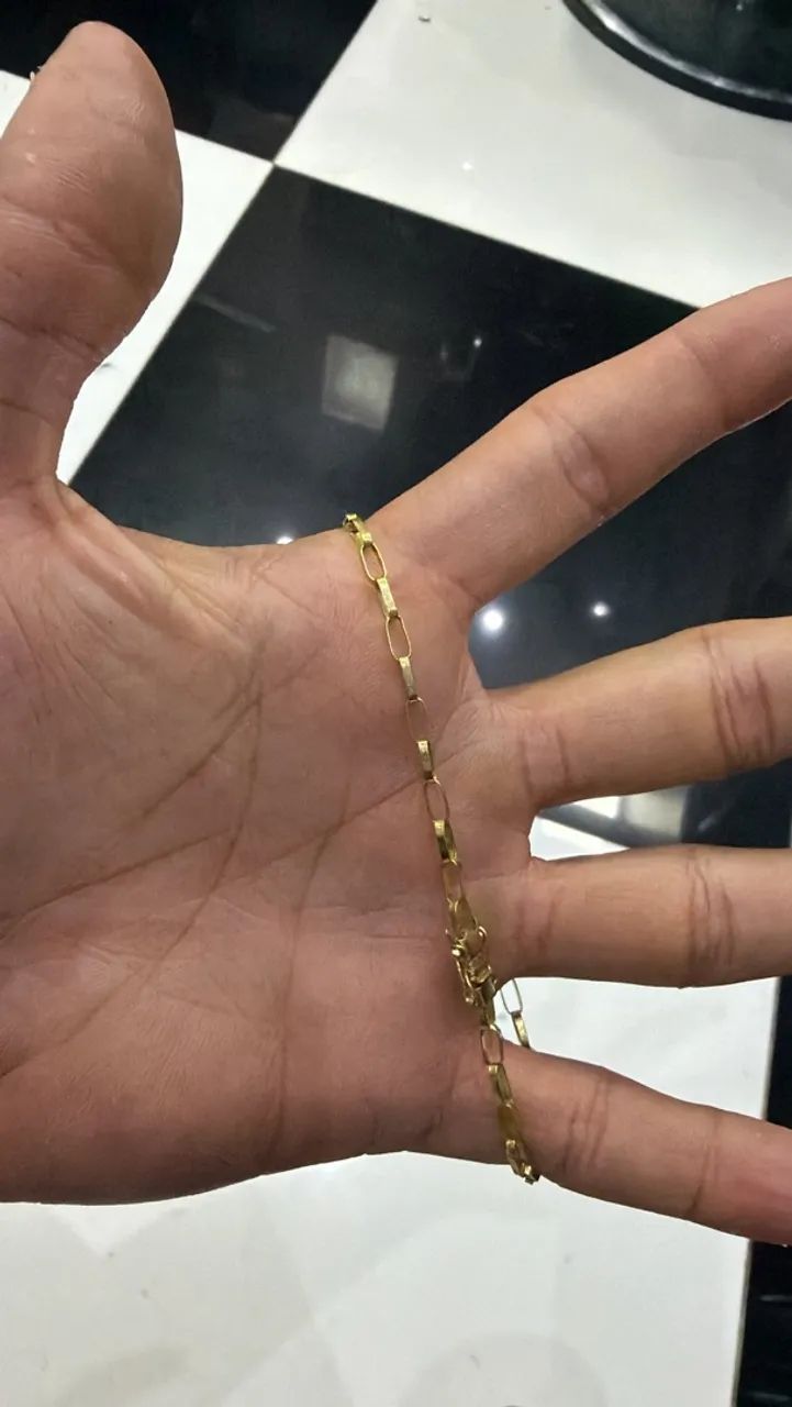 Pulseira de ouro 18k  - Foto 3