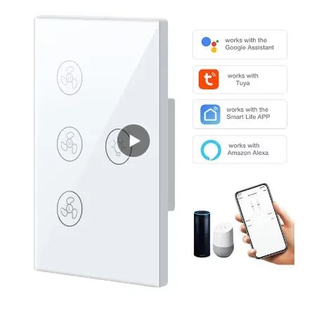 Interruptor Smart para ventilador de teto