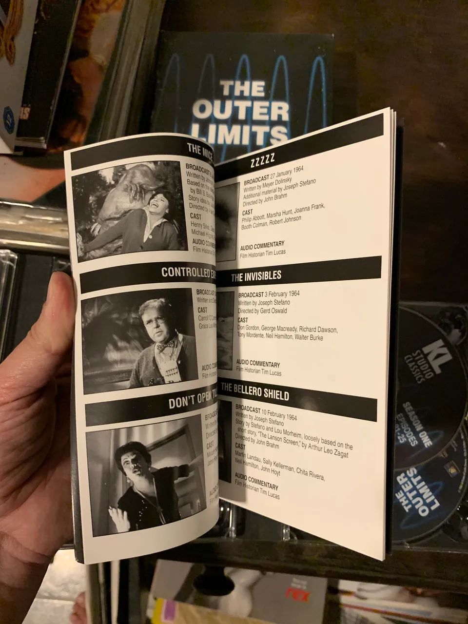 Blu-ray The Outer Limits Season 1 - legendas em inglês - Clássico