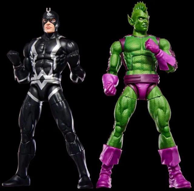Inhumans Black Bolt Triton Marvel Legends - Lacrado - Foto 4