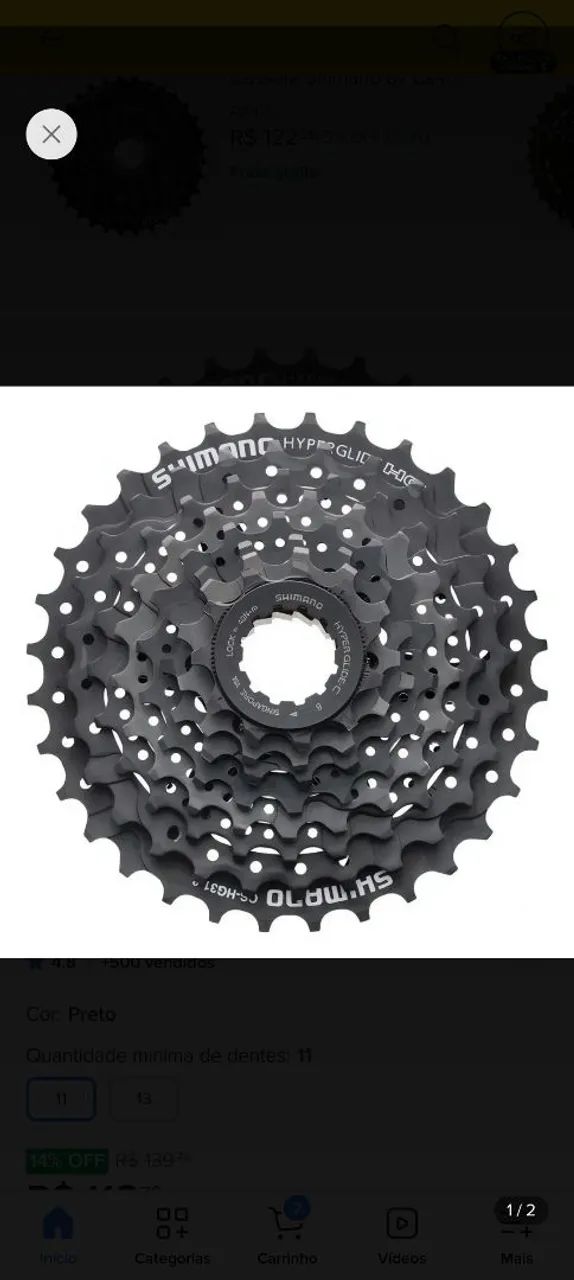 K7 Shimano 8v 11-32