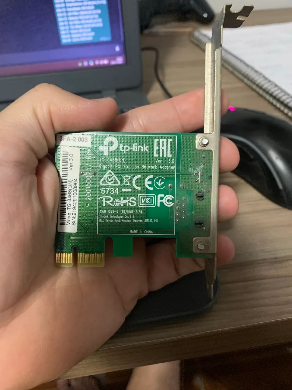Placa de Rede Gigabit 