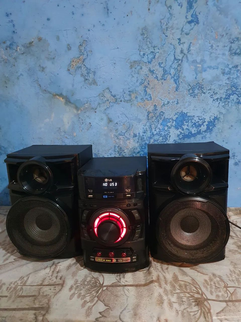 Microsystem LG bluetooth aceito cartão e pix 