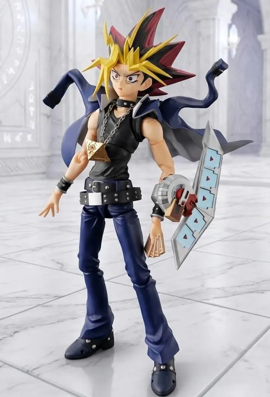 Yami Yugi Yu-Gi-Oh - S.H.Figuarts Bandai - NOVO - Foto 6