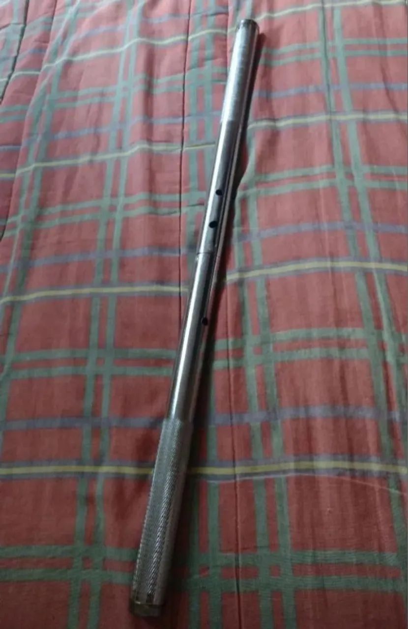 Vendo um Nuchaku/Bastão 2 em 1 em Inox - Foto 4