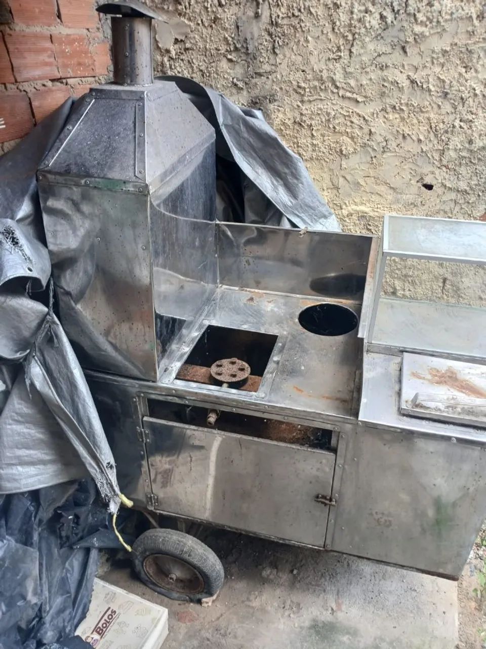 Carrinho para espetinho,batata frita e salgados  - Foto 2