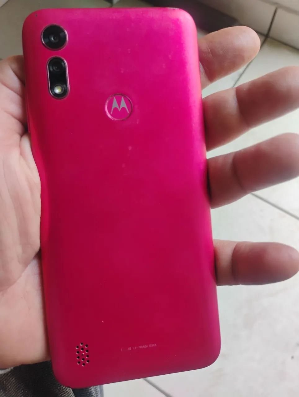 Celular Moto E 6 muito conservado 250 reais. Chama wats *