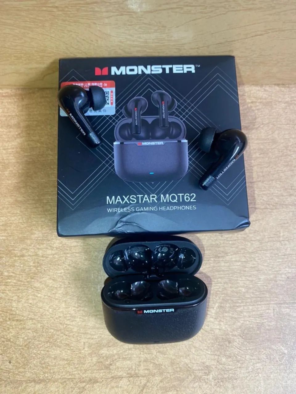 Fone Gamer Monster MQT62 Original - Lacrado (Última Unidade!)