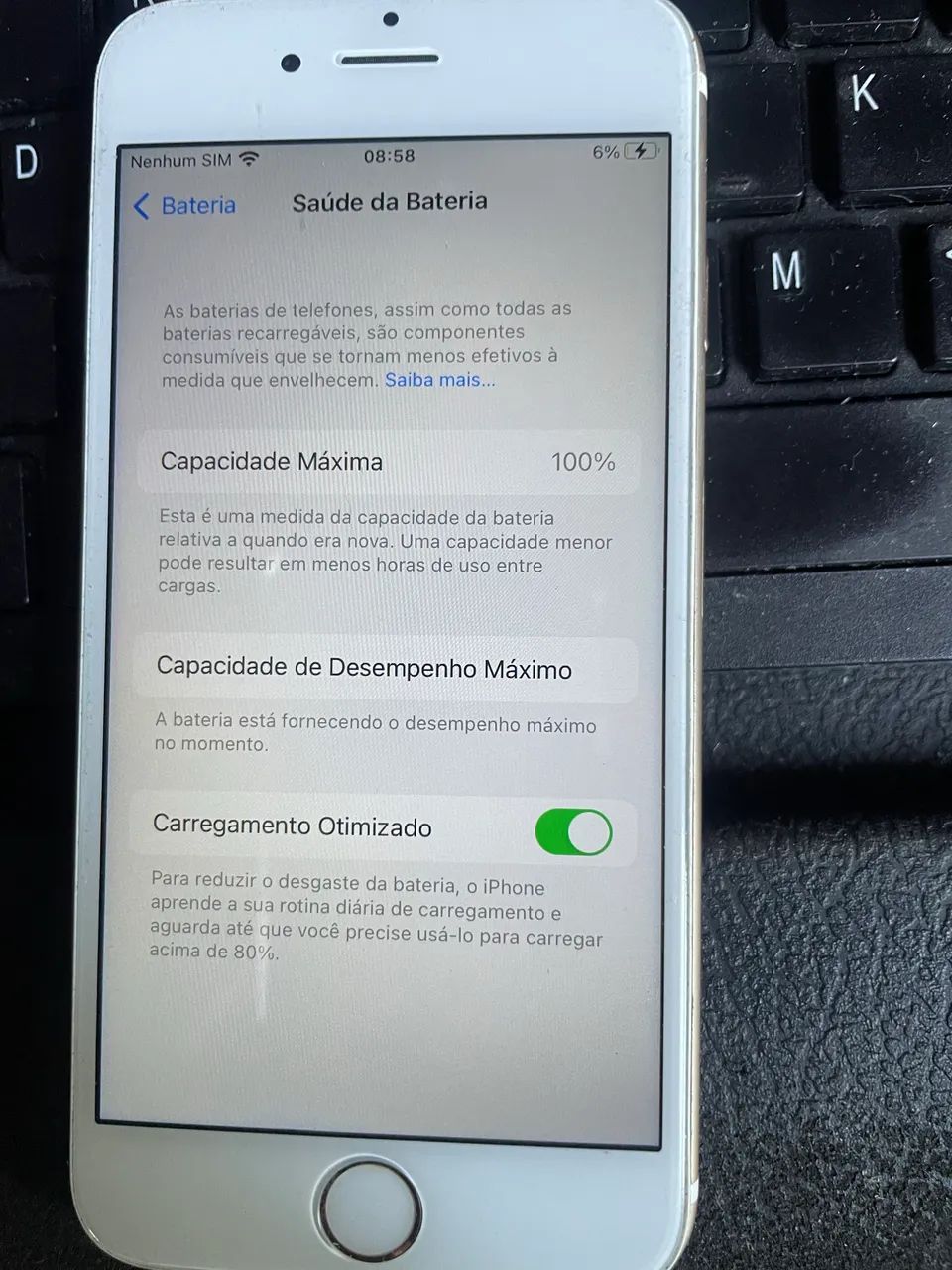 iPhone 6s 128GB IMPECÁVEL | Muito bem conservado!! - Foto 2