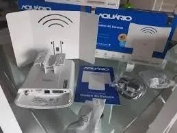 Kit internet rural 4g modem aquário completo - NOVO