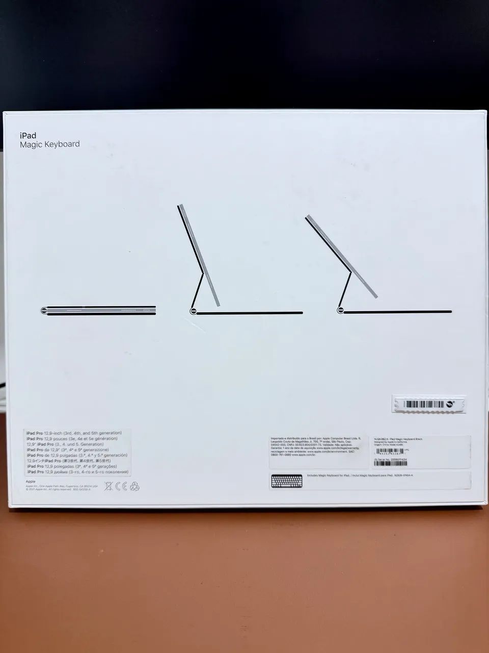 iPad Pro 12.9 Magic Keyboard black (M1)  - Foto 3