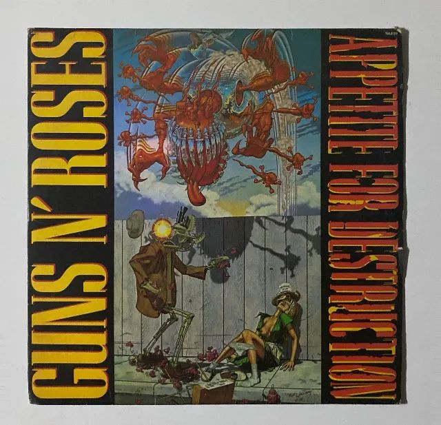 Disco Vinil - Guns N? Roses - Appetite For Destruction (LP) - Raro