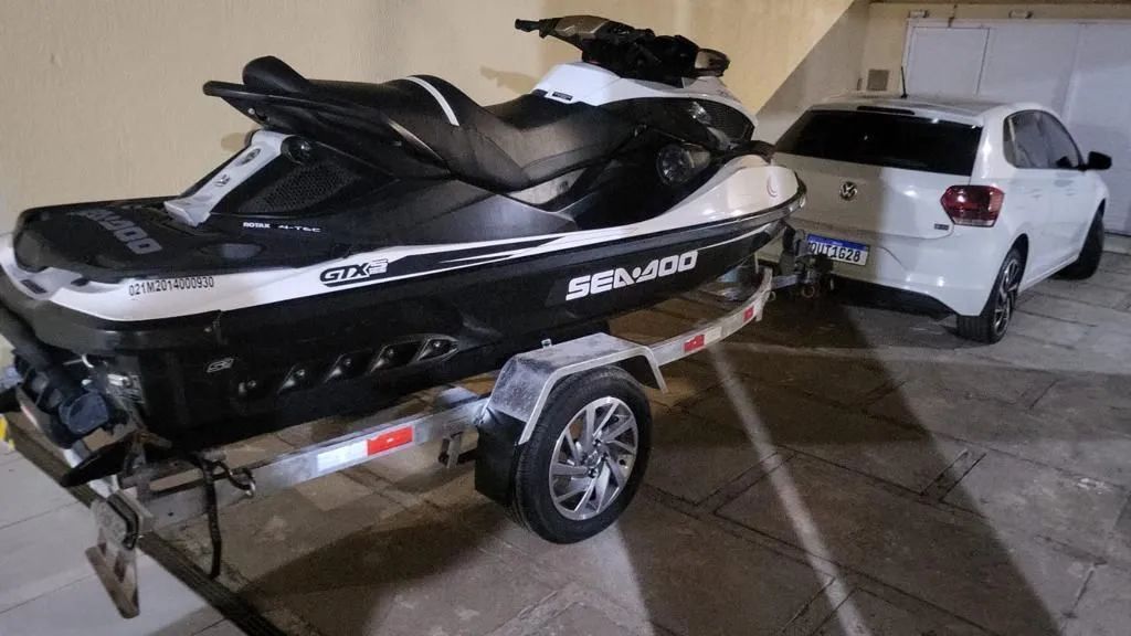 Jet ski seadoo GTX com carreta - Foto 2