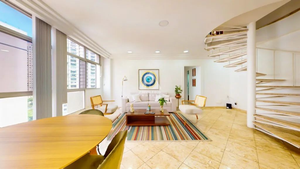 Cobertura Duplex Reformada com Piscina e Vista em São Conrado  4 Quartos e 194m²! - Foto 2