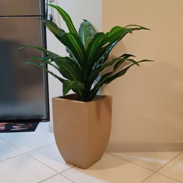Vaso de planta artificial - Foto 5