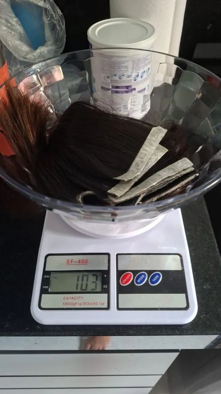 Mega Hair Liso 60 cm - Castanho - Foto 2