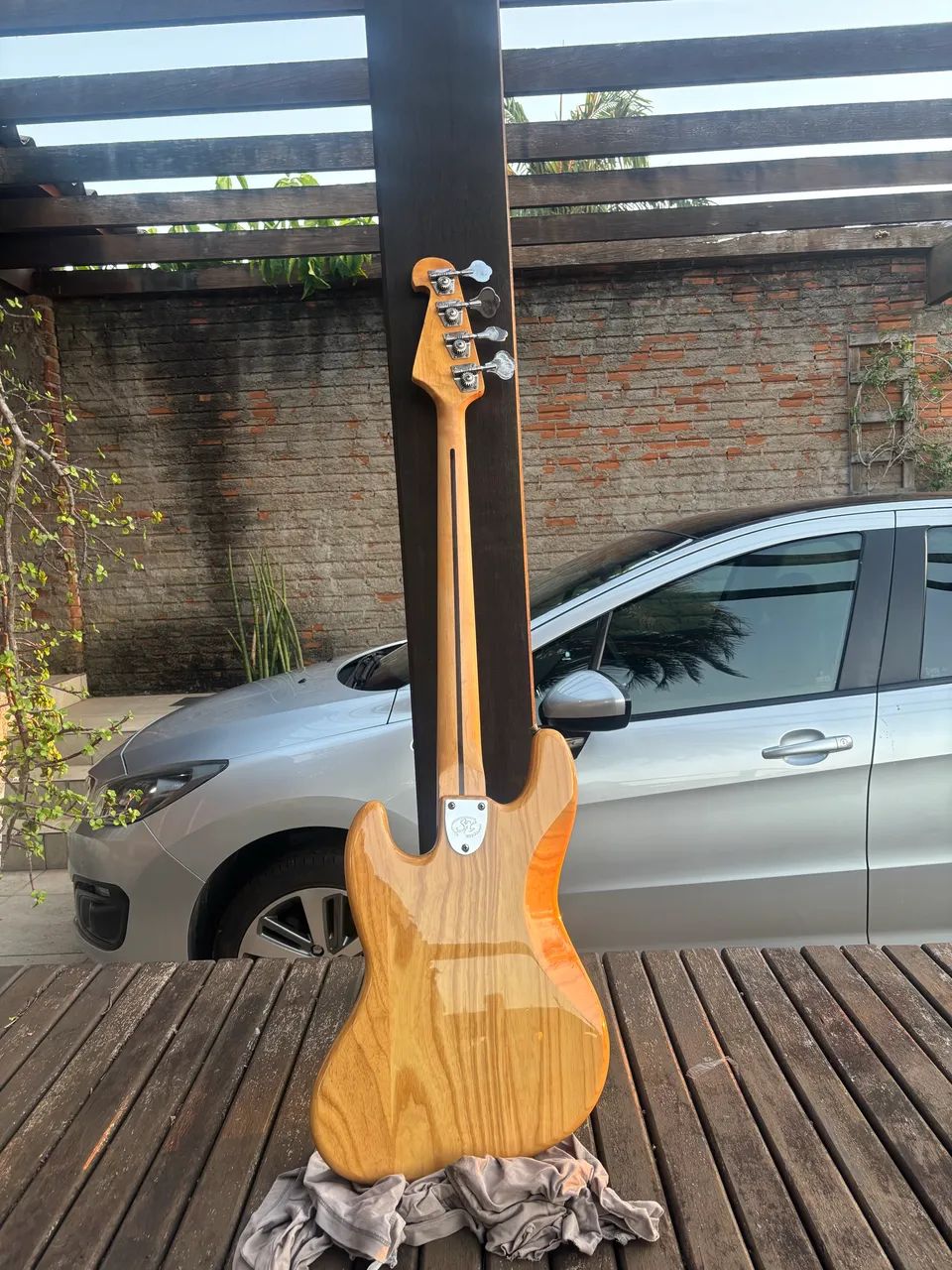 SX SJB75 - Baixo 4 cordas sx com upgrades - modelo vintage series sjb75c - Foto 5