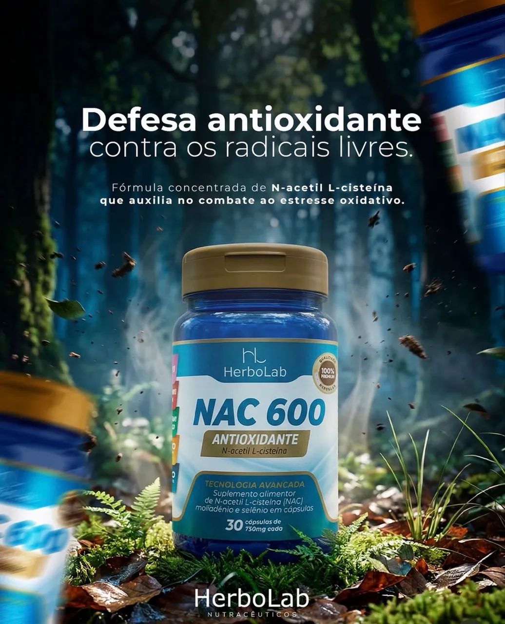 NAC 30 capsulas HERBOLAB - Foto 4