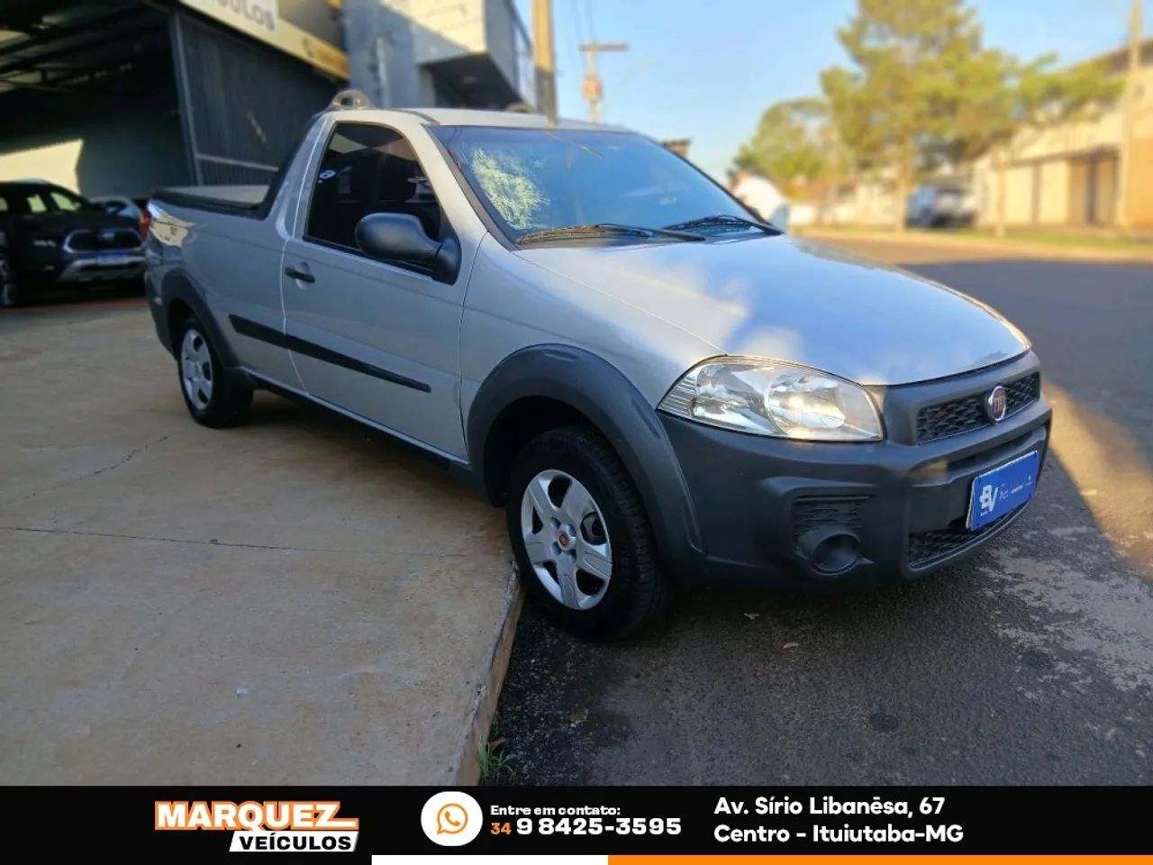 Fiat Strada Working Hard 1.4 Fire Flex 8V CS 2018 - Foto 3