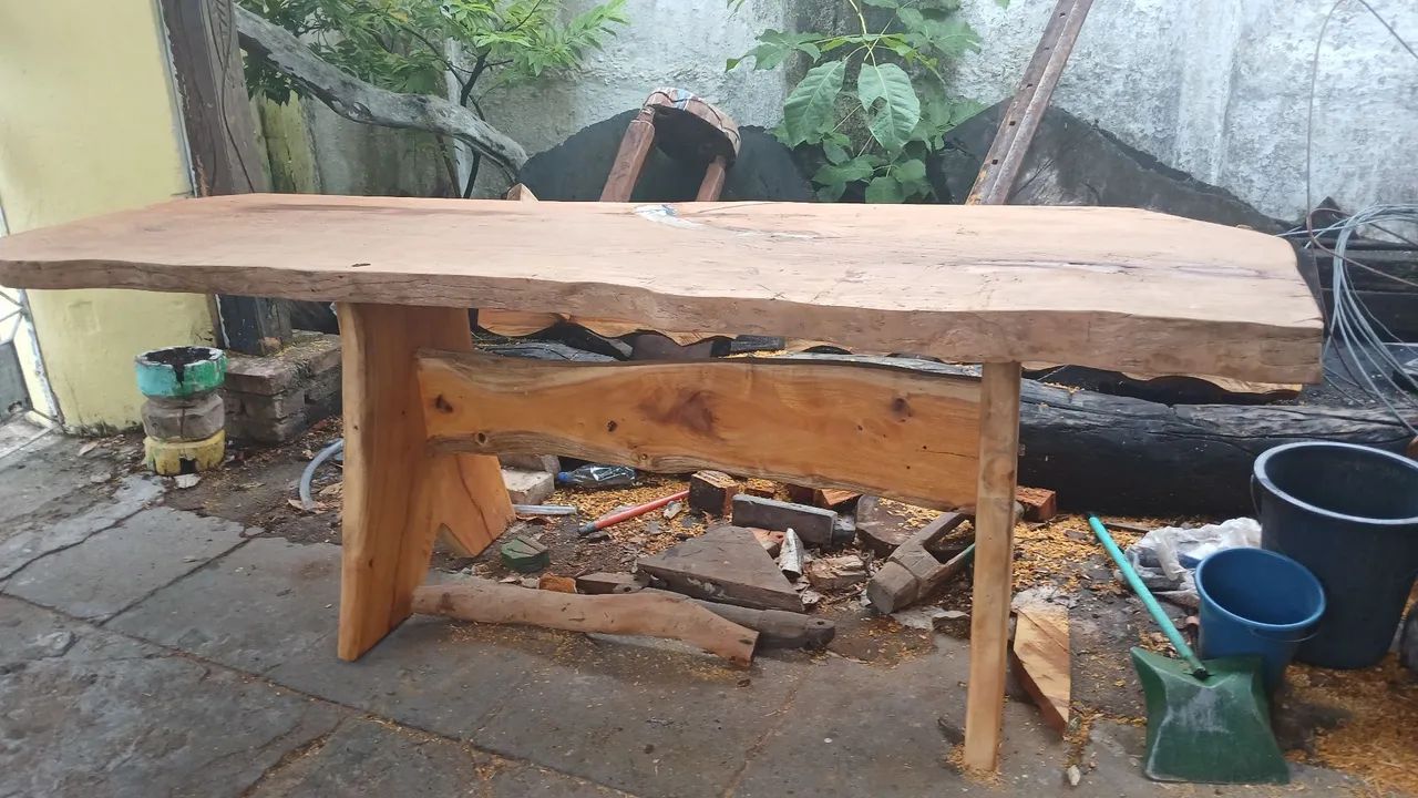 2 MESAS RÚSTICAS - Foto 3