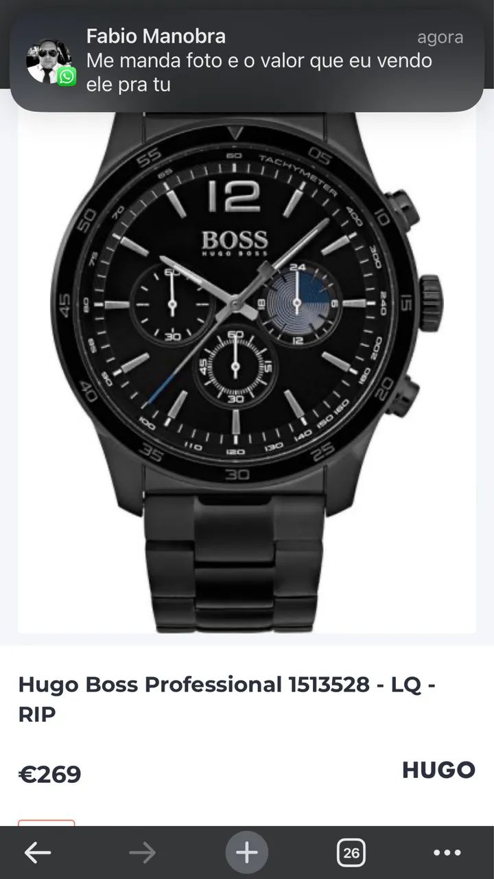 Relógio BOSS?