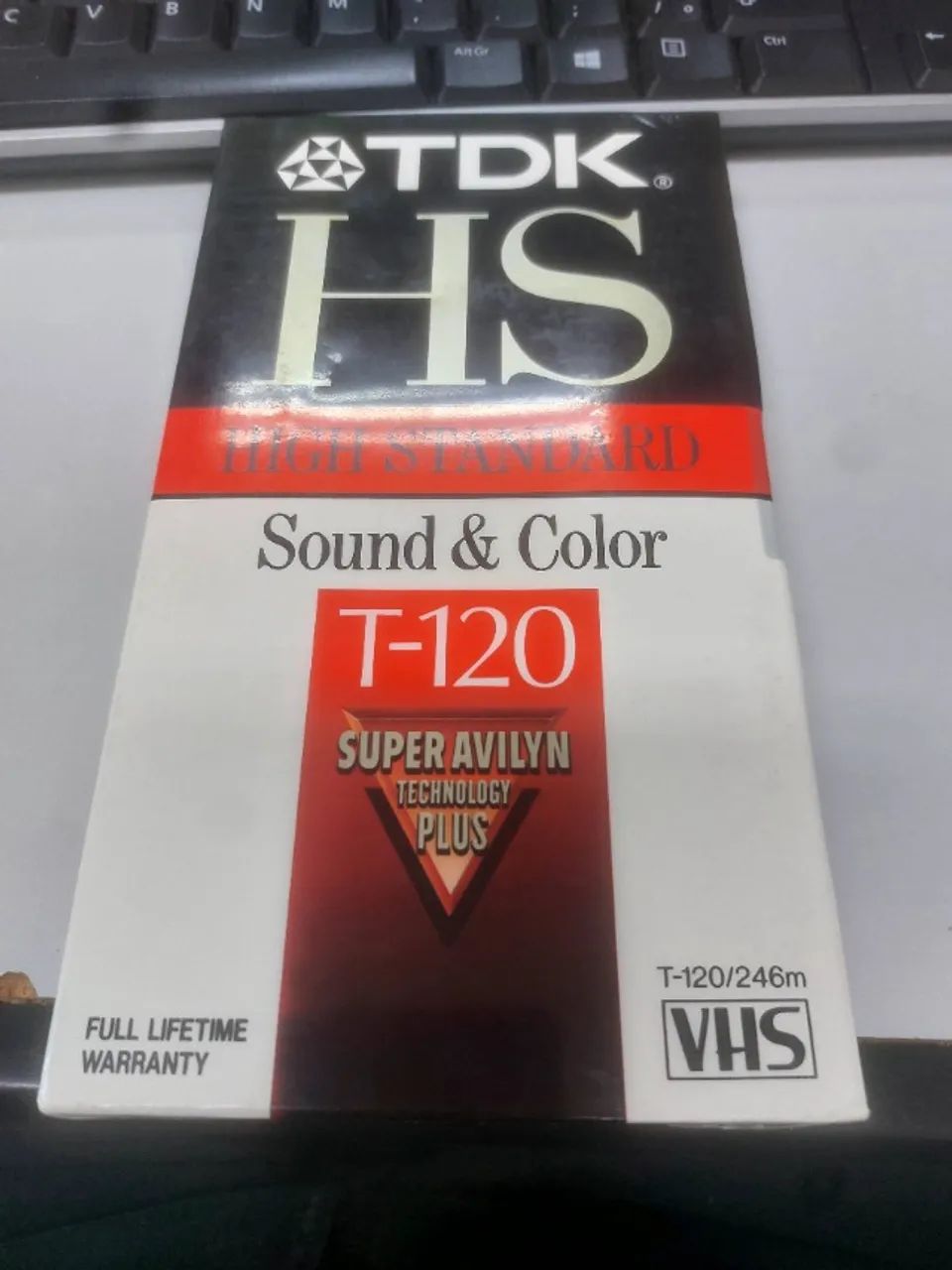 Fita VHS Lacrado