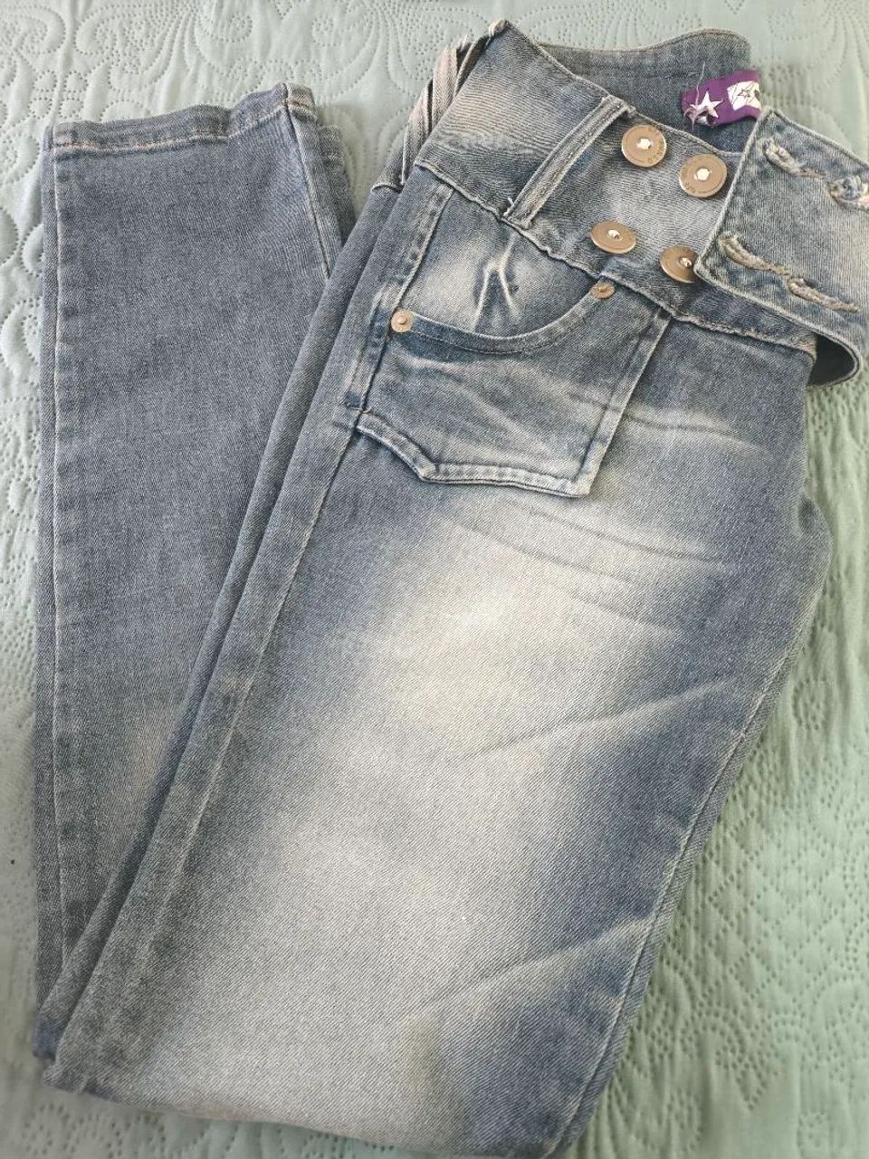 Calça jeans feminina Offword 