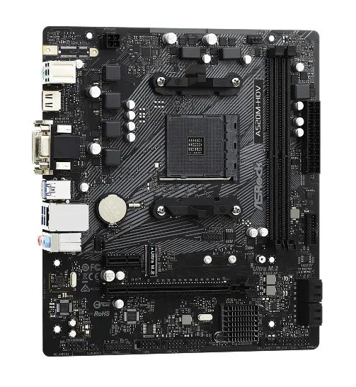 Placa Mãe ASRock A520M-HDV AM4 DDR4 (ZERO NA CAIXA) - Foto 3