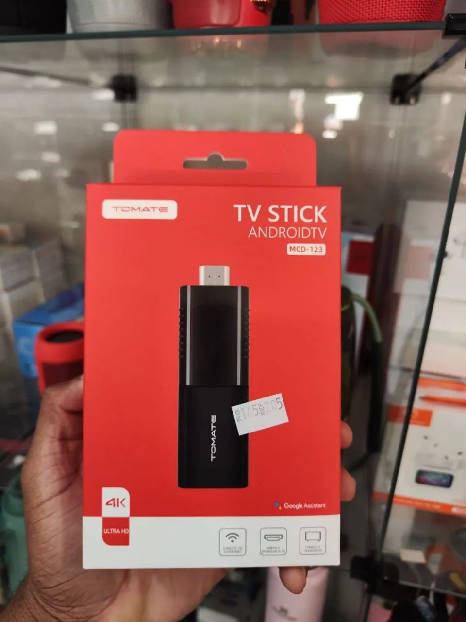 Tv stick Tomate Android TV homologado Anatel ótima qualidade  - Foto 2