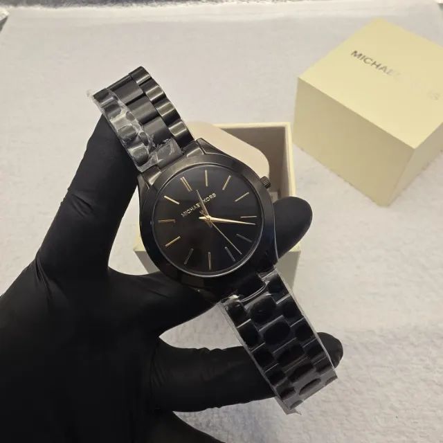 Relógio Michael Kors MK3221 Preto Original 39mm - Foto 4