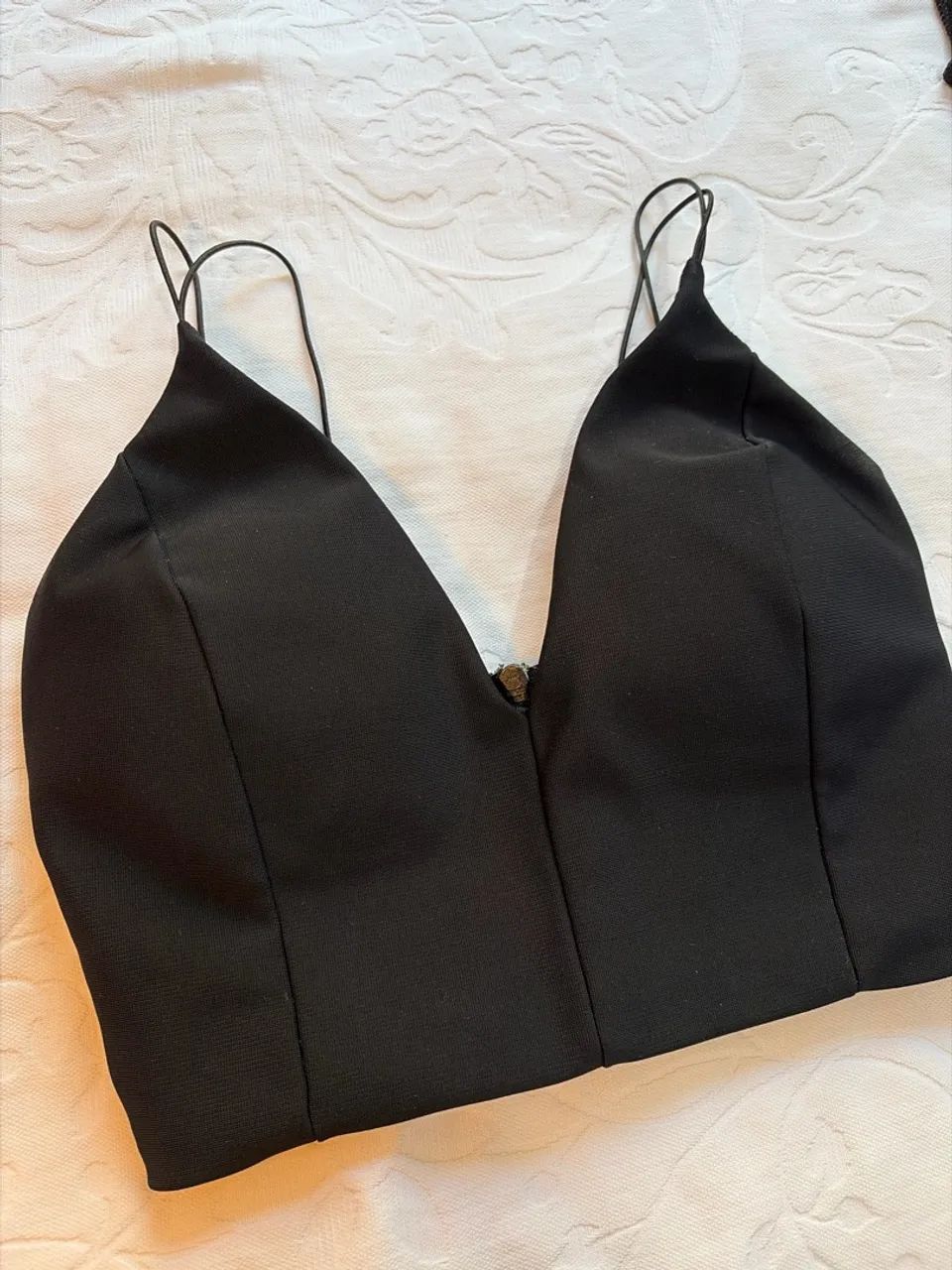 cropped preto renner pp - Foto 3