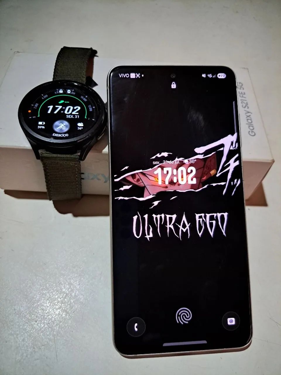 TROCO Galaxy S21 fe+ Galaxy whatch 6 classic Lte  - Foto 3