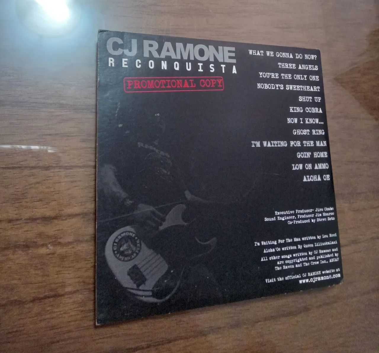 CD importado Punk raro CJ Ramone Reconquista - Foto 2