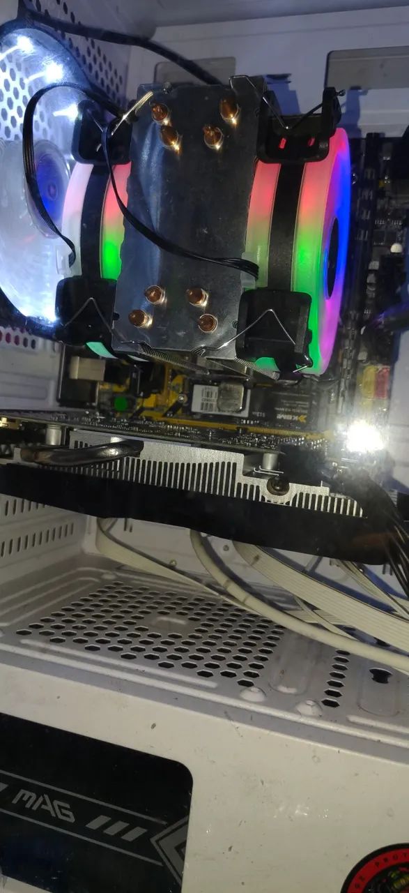 Kit xeon 2680v4 com rx 580( sem gabinete)
