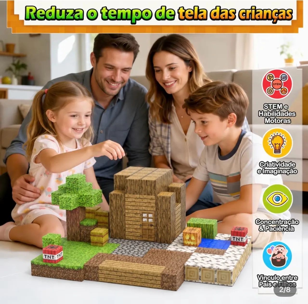 Blocos magnéticos  - Foto 4