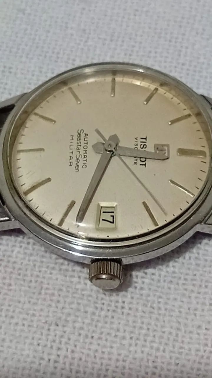 LÍNDO RELÓGIO TISSOT VISODATE SEASTAR SEVEN MILITAR SWISS MADE  . !!! - Foto 2