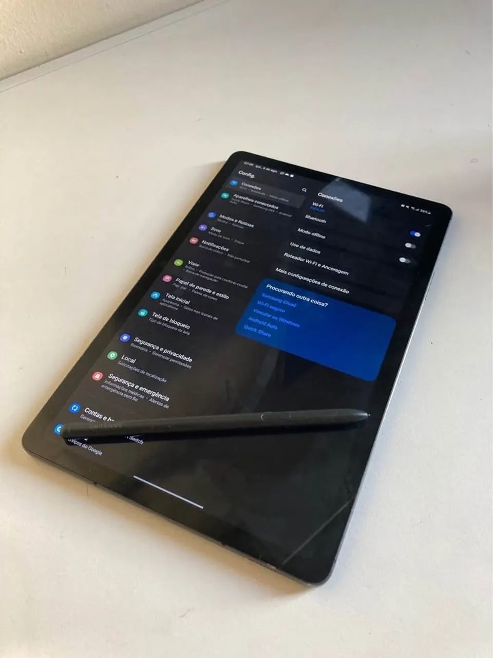 Samsung Galaxy Tab S6 Lite + S Pen - Excelente Estado - Tablets e
