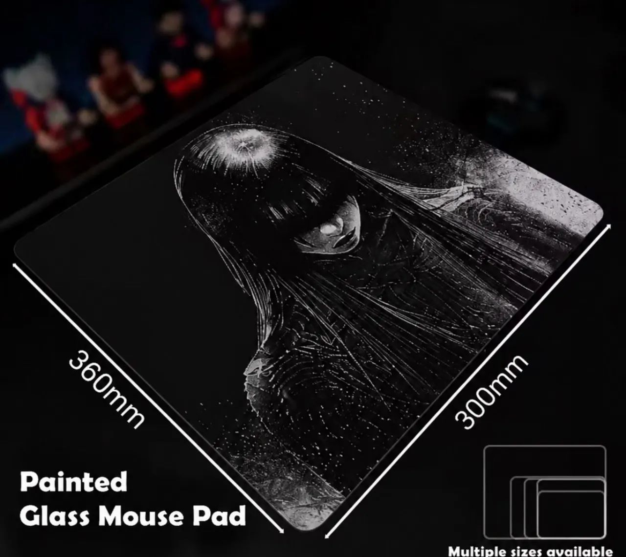 Mousepad de Vidro 360x300mm Alta Performance - Novo - Foto 2