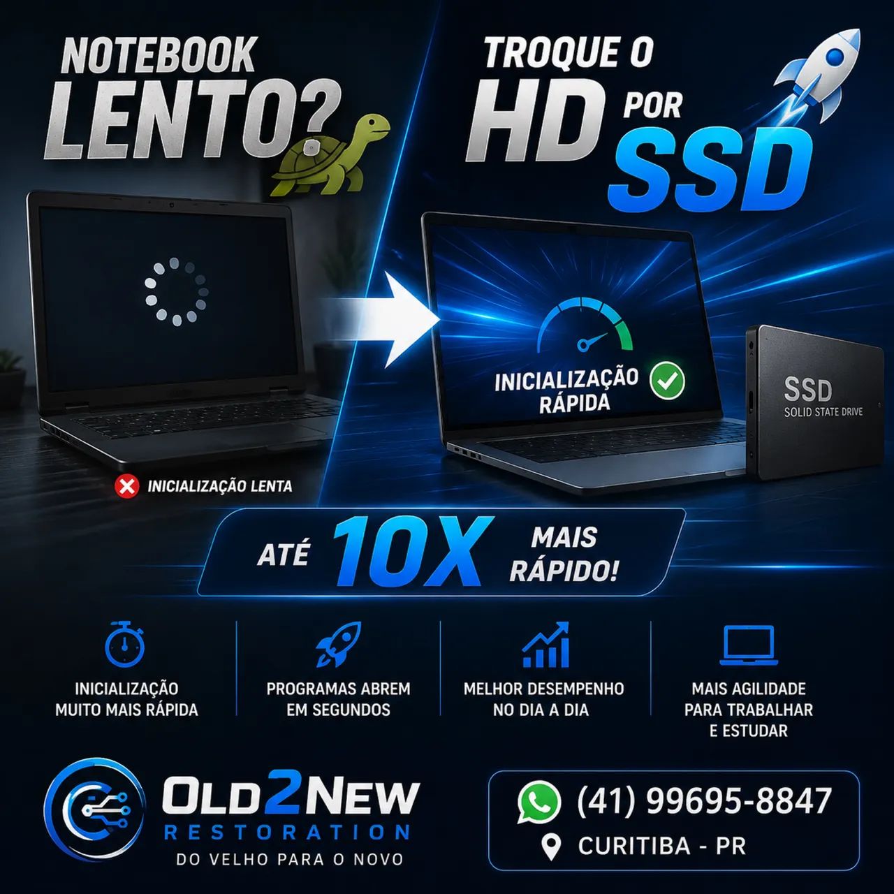? SEU NOTEBOOK ESTÁ LENTO? ?