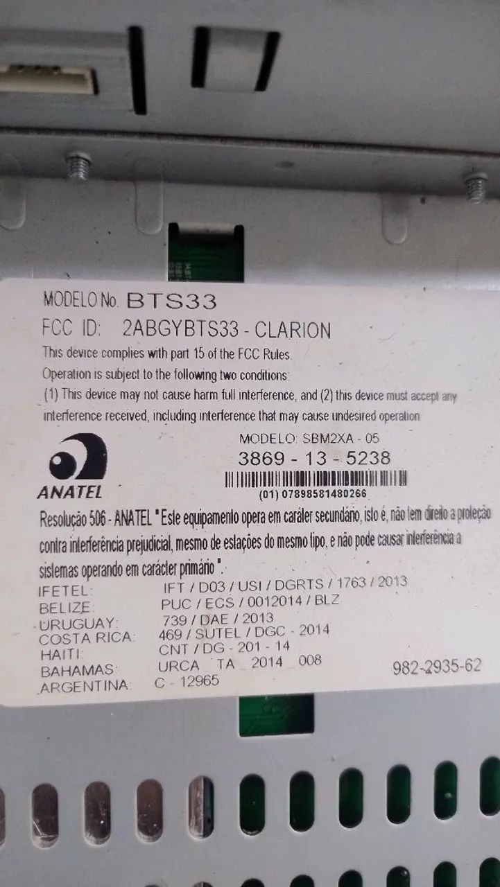 Centra multimídia Nissan versa original 2015 a 2020 - Foto 2