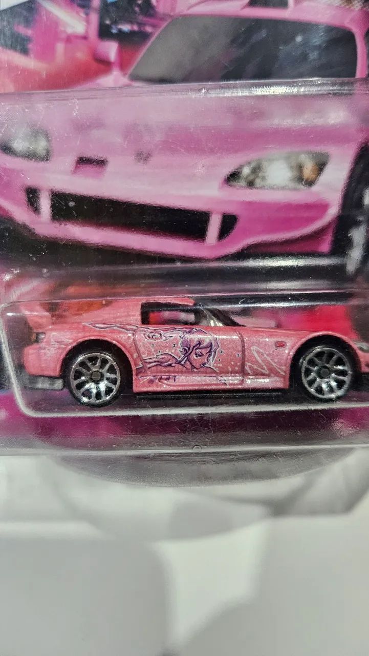  Hot Wheels Honda S2000 Suki Velozes Furiosos Hrw36 Rosa - Foto 3