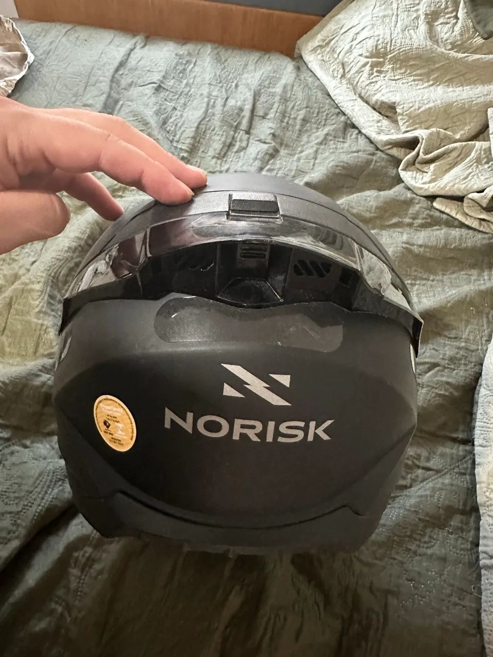 Capacete norisk preto  - Foto 2