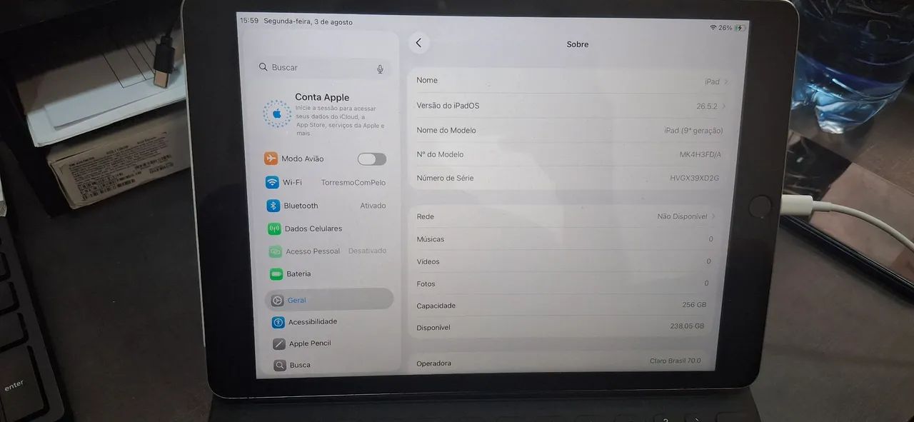 Ipad 9ª geração 256Gb - Foto 2