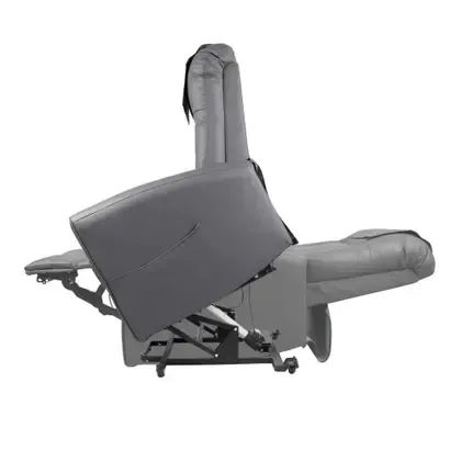 Poltrona Massageadora Reclinável Elevamed Dellamed (até 150 kg) Cinza - Foto 3