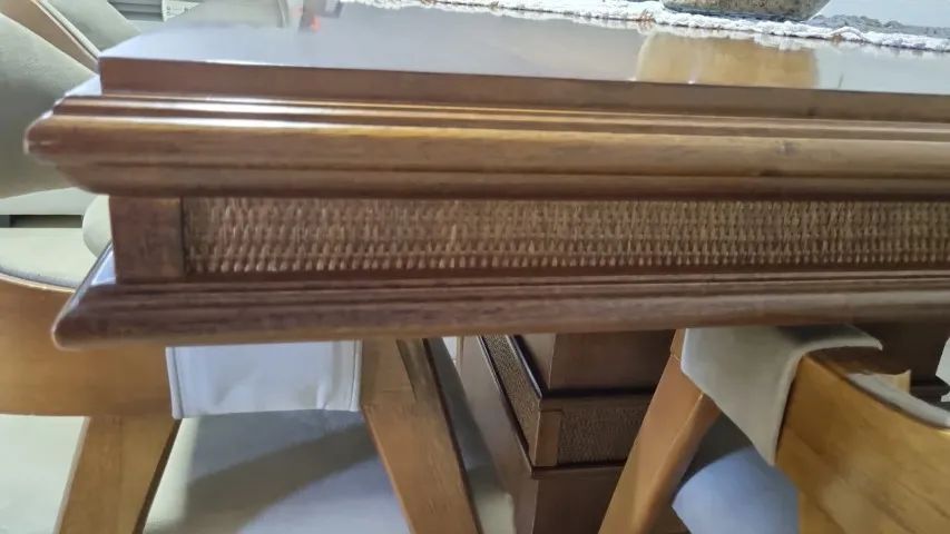 Mesa madeira quadrada - Promoção  - Foto 3