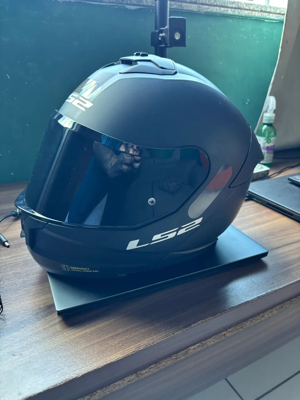 Capacete LS2 stream 2 - Seminovo  - Foto 3
