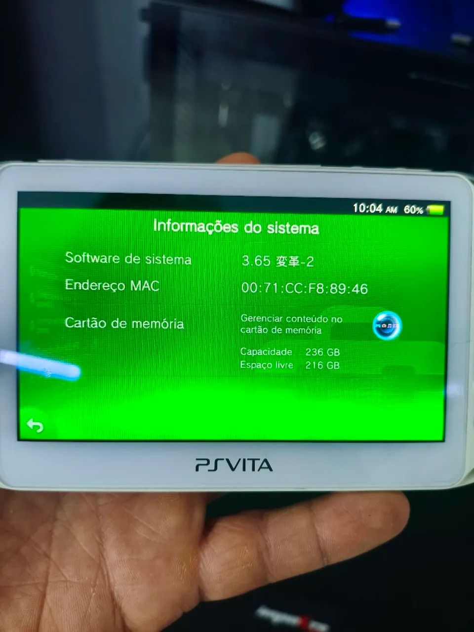PS VITA Slim Branco - Foto 2