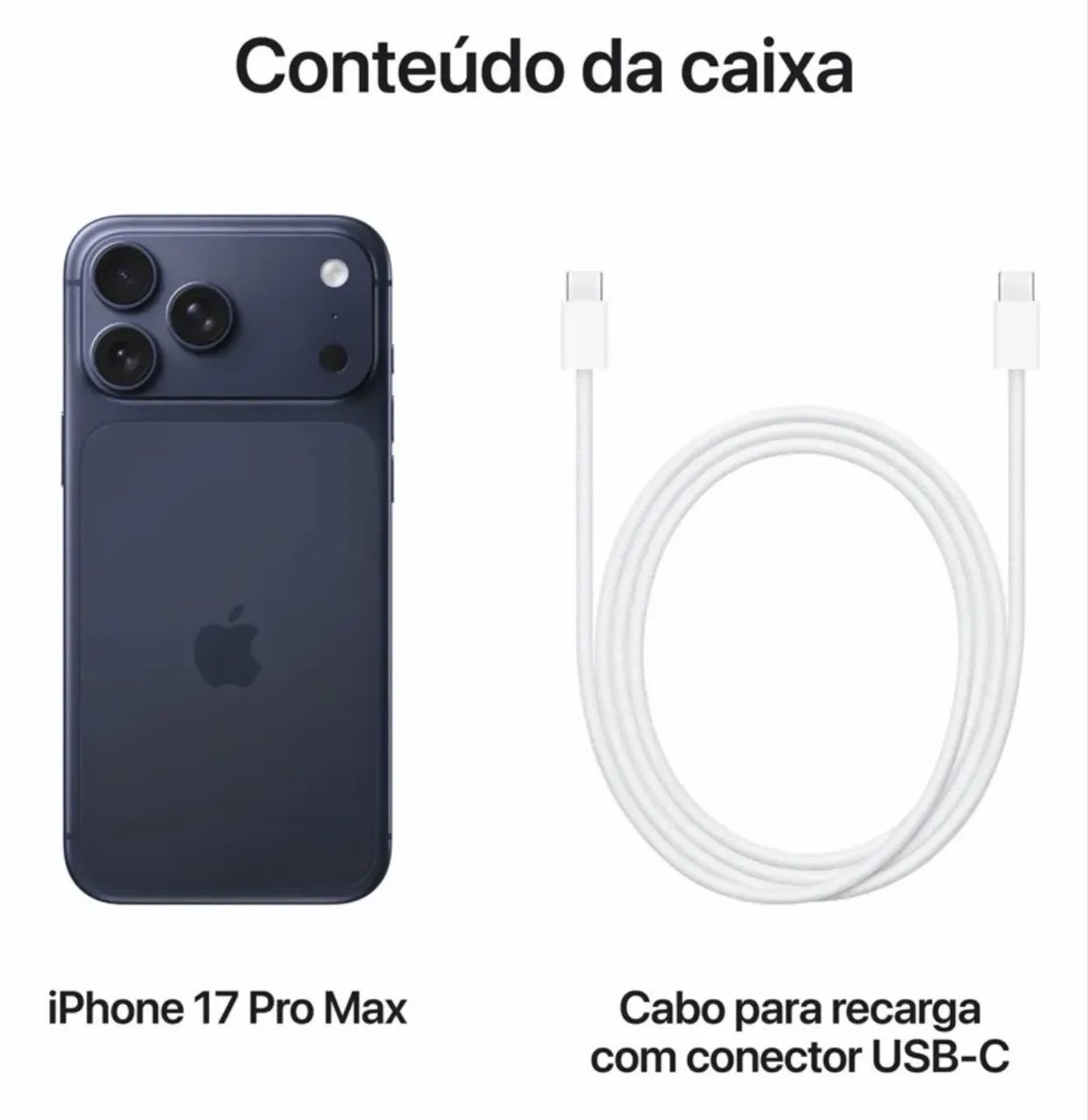 iPhone 17 pro Max silver 256gb lacrado - Celulares e Smartphones