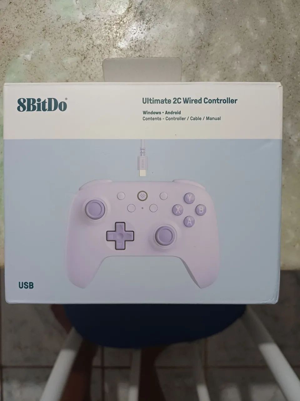 Controle USB 8BitDo Ultimate 2C Wired - Foto 5